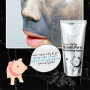 Черная пенка-маска для умывания с углем 2 в 1 Milky Piggy Elastic Pore Cleansing Foam, Elizavecca (120 мл)